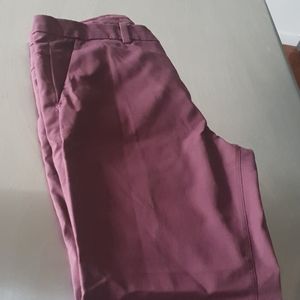 Lululemon Maroon ABC Pants